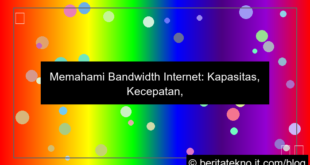 ilustrasi apa itu bandwidth internet