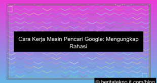 visual cara kerja mesin pencari google