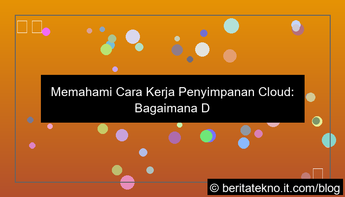 visual cara kerja penyimpanan cloud