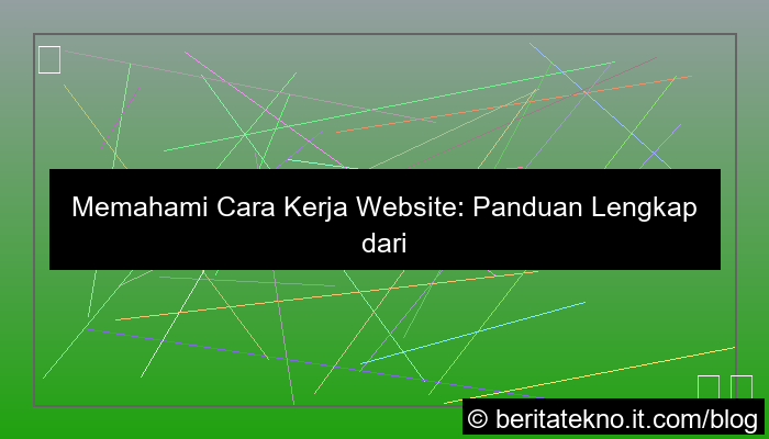 cara kerja website