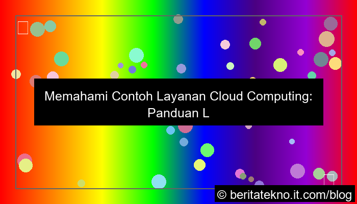 ilustrasi contoh layanan cloud computing