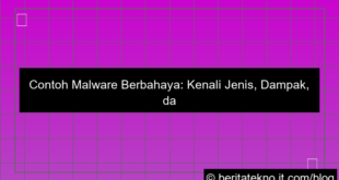 contoh malware berbahaya