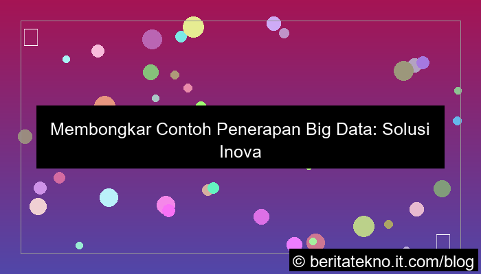 desain contoh penerapan big data