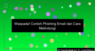 contoh phishing email