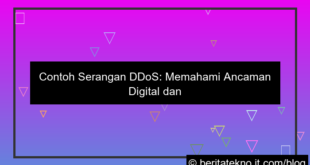 contoh serangan ddos
