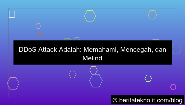ddos attack adalah
