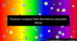etika berinternet yang baik