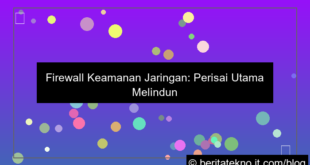 ilustrasi firewall keamanan jaringan