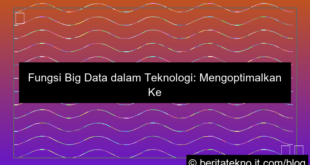 desain fungsi big data dalam teknologi