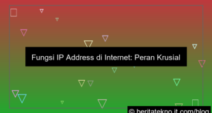 fungsi ip address di internet