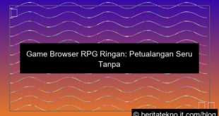 ilustrasi game browser rpg ringan