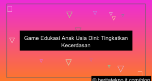 game edukasi anak usia dini