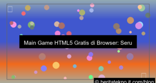 ilustrasi game html5 gratis di browser