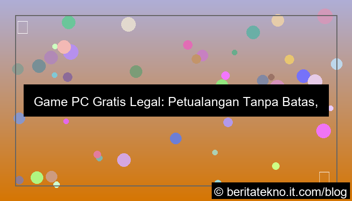 game pc gratis legal