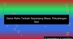 game retro terbaik sepanjang masa