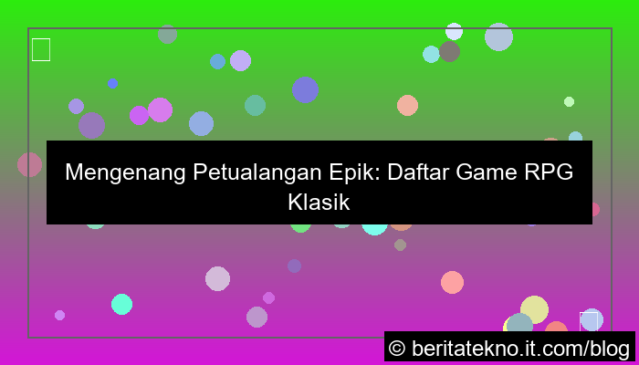 visual game rpg klasik terbaik