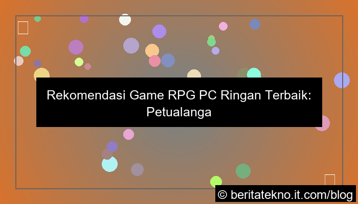 game rpg pc ringan