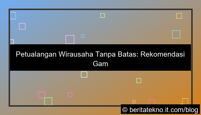 game simulasi bisnis offline