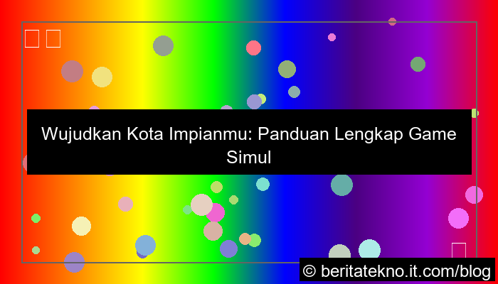 game simulasi membangun kota