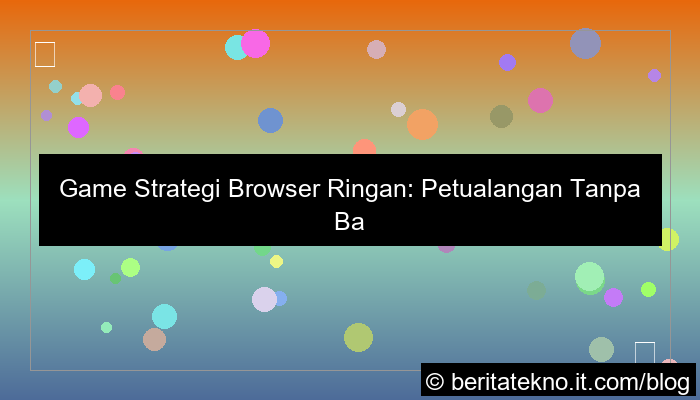 game strategi browser ringan