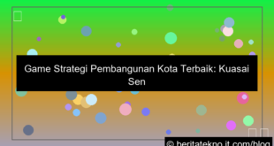 desain game strategi pembangunan kota