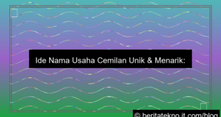 desain ide nama usaha cemilan