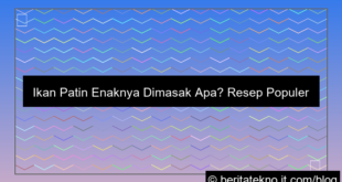 ikan patin enaknya dimasak apa