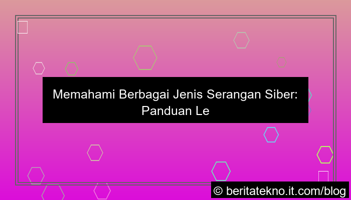 ilustrasi jenis cyber attack