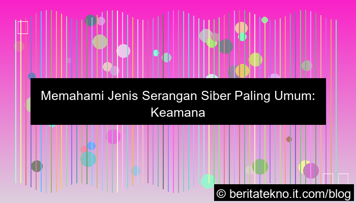 jenis serangan siber