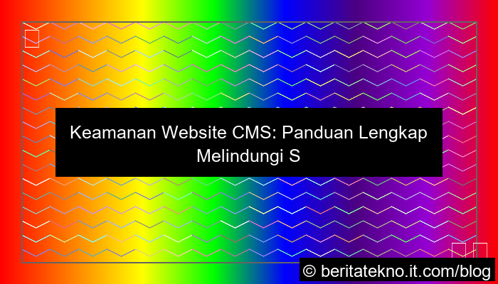 ilustrasi keamanan cms website