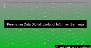 ilustrasi keamanan data digital