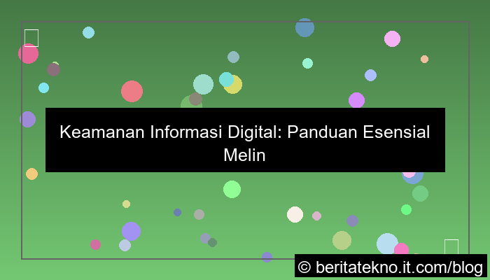 gambar keamanan informasi digital
