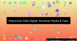 gambar kebocoran data digital