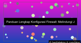 grafik konfigurasi firewall