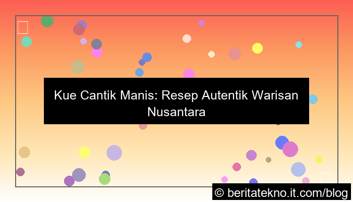 desain kue cantik manis