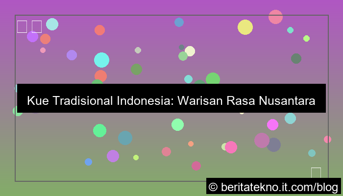kue tradisional indonesia
