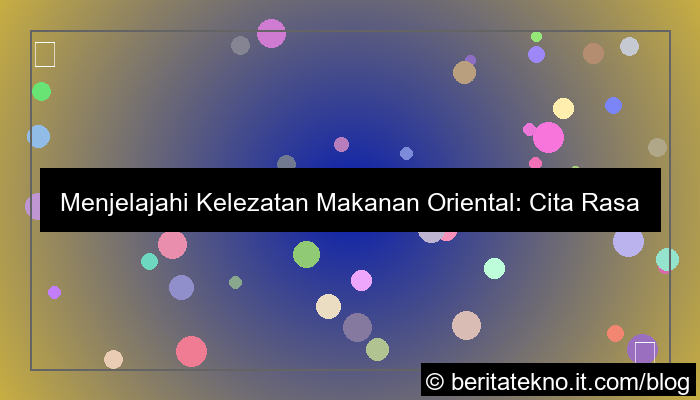 makanan oriental