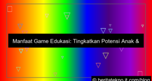 ilustrasi manfaat game edukasi untuk anak