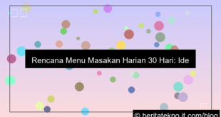 gambar menu masakan harian 30 hari