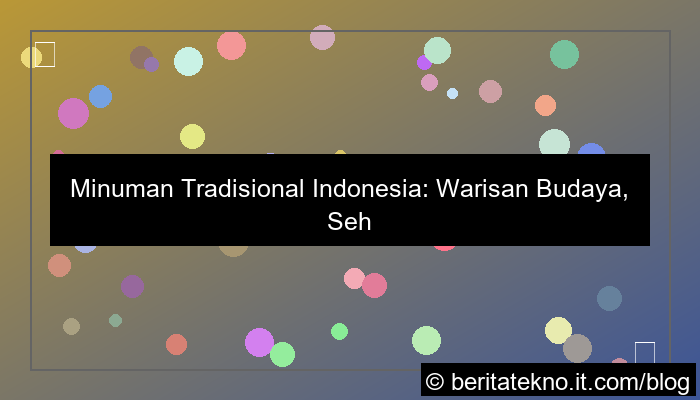 visual minuman tradisional