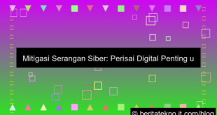 ilustrasi mitigasi serangan siber