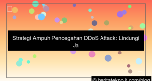 grafik pencegahan ddos attack