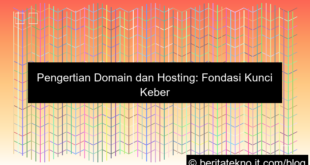 gambar pengertian domain dan hosting