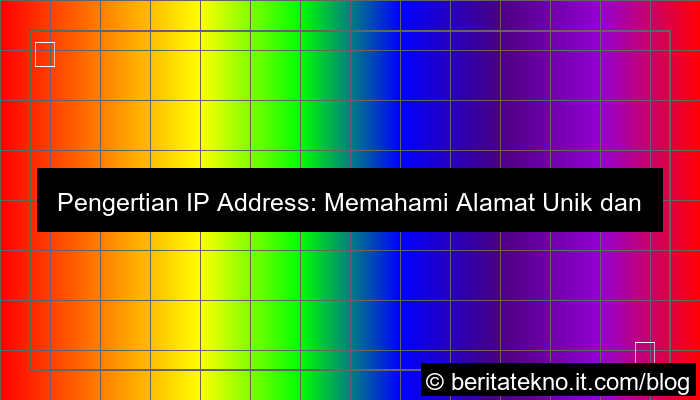 ilustrasi pengertian ip address