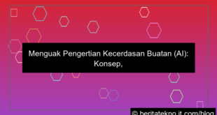 desain pengertian kecerdasan buatan