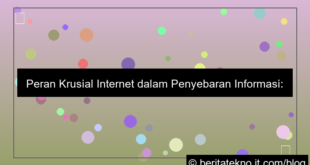 peran internet dalam penyebaran informasi