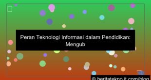 desain peran teknologi informasi dalam pendidikan