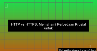 perbedaan http dan https