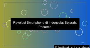 grafik perkembangan smartphone di indonesia