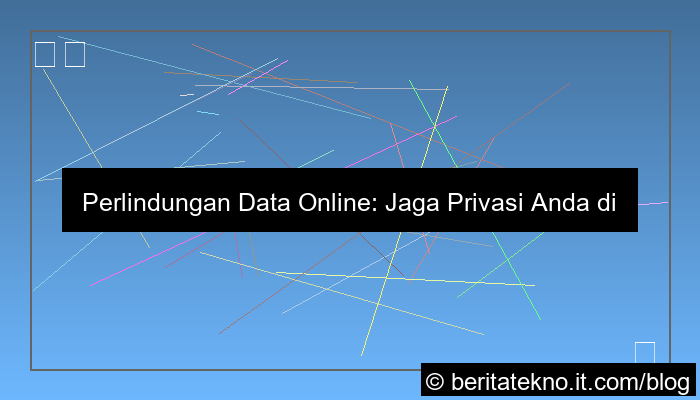 perlindungan data online